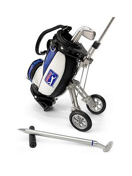 Pga Tour Desktop Golf Bag And Pen Set