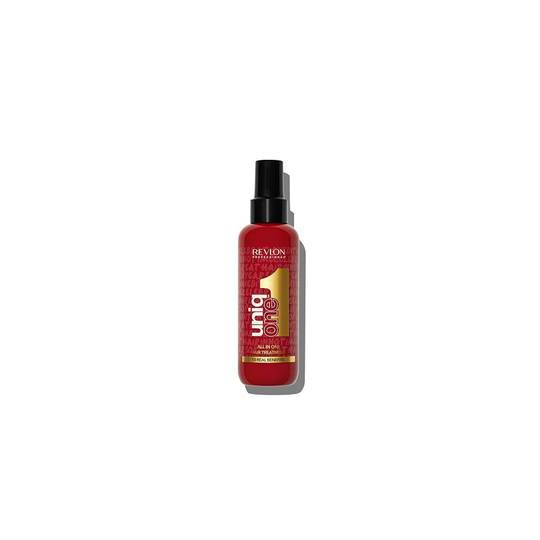 Revlon UniqONE Professional Vegan Leave In Conditioner & Hair Treatment for Shine & Frizz Control (150ml) Celebration Edition, All Hair Types