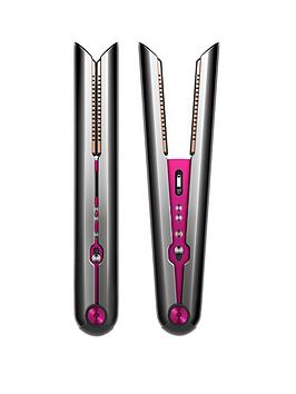 Dyson Corrale Cord-Free Straightener - Black Nickel/ Fuchsia