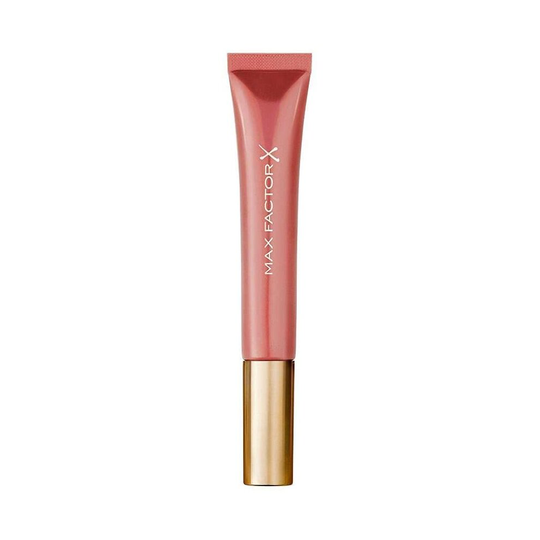Max Factor Colour Elixir Lip Cushion Gloss with Mineral Oil and Vitamin E, Nude Glory, 9 ml