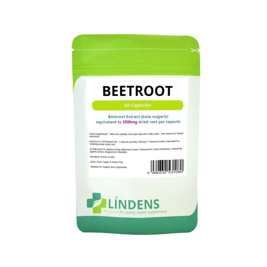 (2 Packs - 100 Capsules) Super Strength Beetroot Extract 3500mg 50 Capsules Health Dietary Nitrates