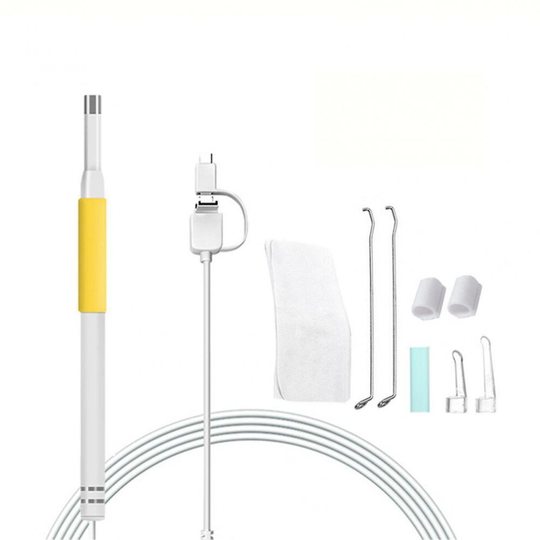 3 In 1 Ear Camera With 6 Adjustable Led Multifunctional Ear Cleaning Tool Kit Unisex
