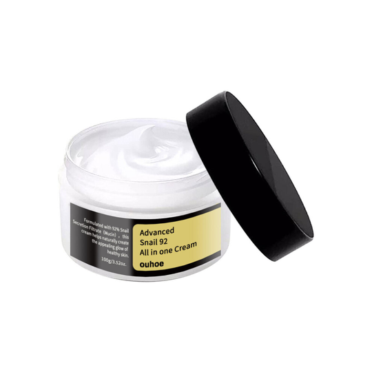Snail Mucin 92% Repair Cream 3.52 oz, Hydrating Moisturizer for Dry & Sensitive Skin