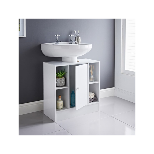 Spaceway Undersink with Shelves Place shampoo,shower gel, toilet rolls