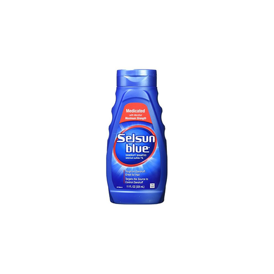 Selsun Blue Medicated Dandruff Shampoo 11 Oz (2 Pack)