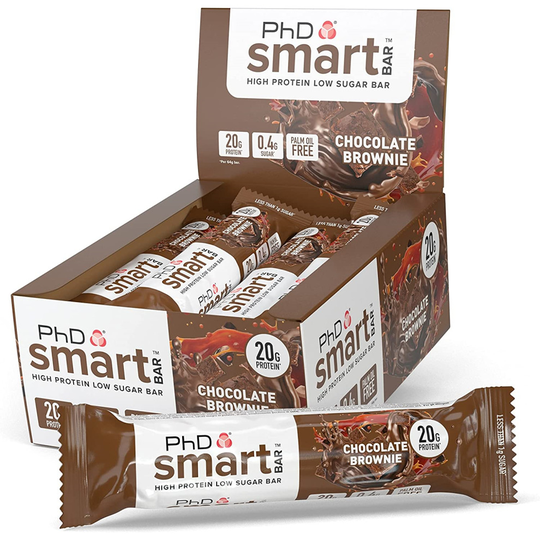 PHD Nutrition Smart Protein Bar Chocolate Brownie Flavour - 12 Bars