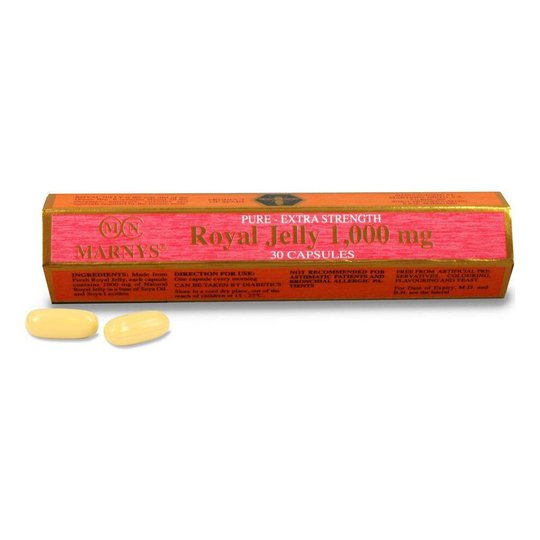 Marnys Royal Jelly 1000mg Capsules 30's