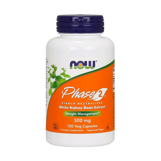 NOW Foods Phase 2, 500mg, 120 vcaps
