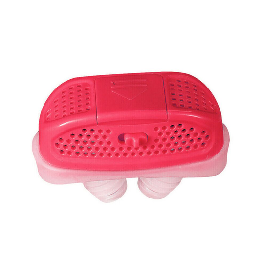 (Red) Anti Snoring Device Mini-CPAP Sleeping Aid Apnea Stop Snore Stopper Nose-Machine