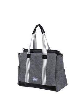 Dreambaby Carry All Nappy Tote Bag with Change Mat, Grey