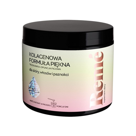 Reme Collagen Beauty Formula, strawberry-prickly pear flavour, 150 g