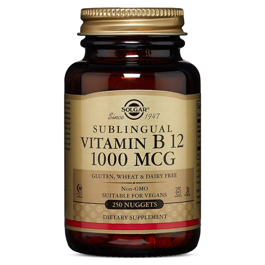 Solgar Vitamin B12 1000 mcg Nuggets - 250 Nuggets