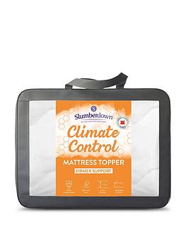 Slumberdown Climate Control Mattress Topper - White