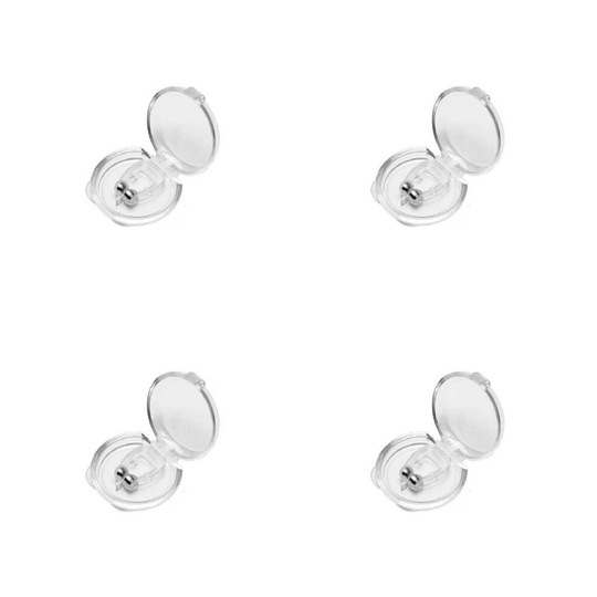 (4Pcs) Silicone Anti Snore Nose Clip Magnetic Stopper Snoring Silent Sleep