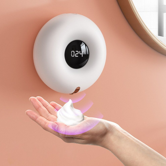 300ml Automatic Infrared Induction Foam Soap Dispenser Touchless Shampoo Container Hand Cleaner Washer Pump