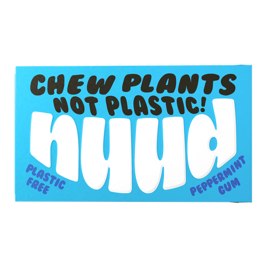 Nuud - Plastic Free Gum Peppermint, 18gr