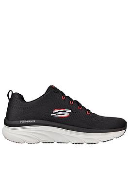 Skechers Air-cooled Relaxed Fit Trainer - Black, Black, Size 12, Men