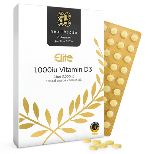 Healthspan Elite Vitamin D3 1,000iu, 120 Tablets, Vegetarian