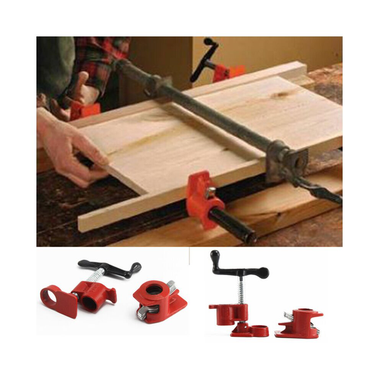 Quick Release 3/4'' Wood Gluing Pipe Clamp For Woodworking Cast Iron