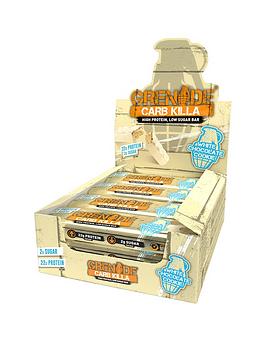 Grenade Carb Killa 12 X 60G Bars White Chocolate