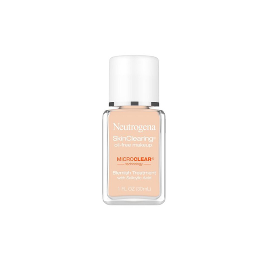 Neutrogena SkinClearing Foundation for Acne, Nude, 1 fl. oz