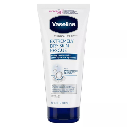 Vaseline Clinical Care Extremely Dry Skin Rescue Healing Moisture Lotion 6.8 fl oz (200 ml)