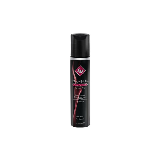ID Backslide Silicone Based Anal Relaxant Lube 1 floz