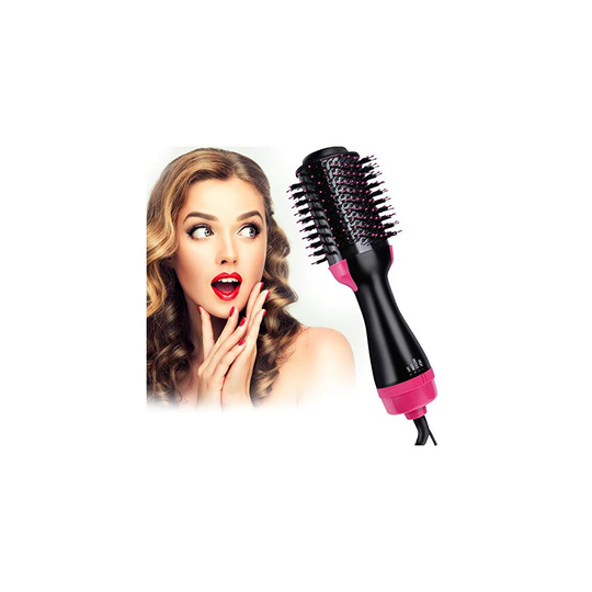 Hair Dryer Brush 4 IN 1 Hot Air Brush Multifunctional Hair Dryer & Volumizer & Styler Hot Air Brush Salon Hair Straightener Suitable for All hair Anti