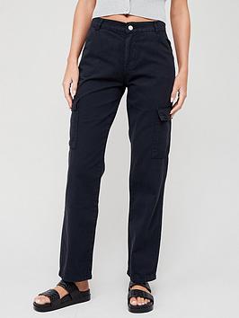 Mango Cargo Jean - Black
