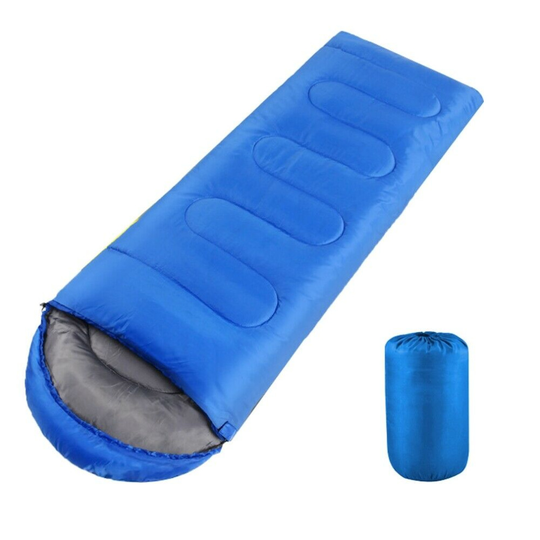 (Blue) Single Sleeping Bags Rectangular Envelope