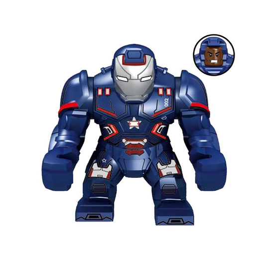 (Iron Patriot) Marvel Avengers Super Heroes Model Figure Blocks