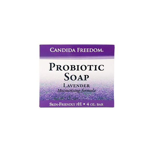 MasseyAs cF 100% Natural Probiotic Soap - Lavender Body Soap - 4oz Lavender Scent