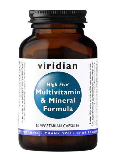 Viridian High Five Multivitamin & Mineral Formula 60 Caps 60 caps