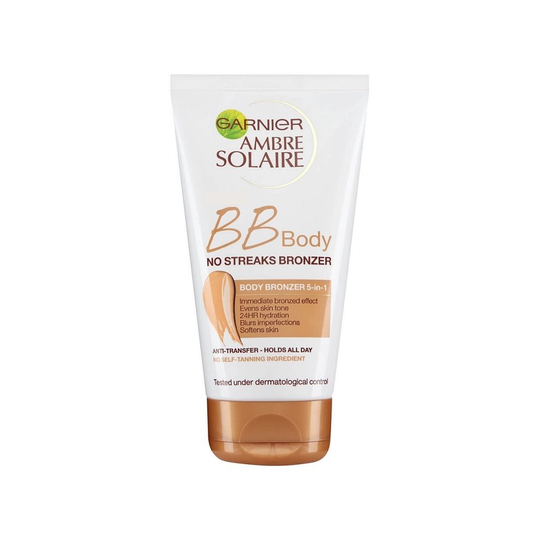 Garnier Ambre Solaire BB Body No Streaks Bronzer 5 in 1 150ml