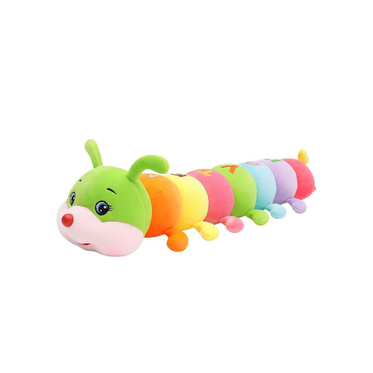 (90cm/35in) Giant Caterpillar Sleeping Long Pillow Plush Toys