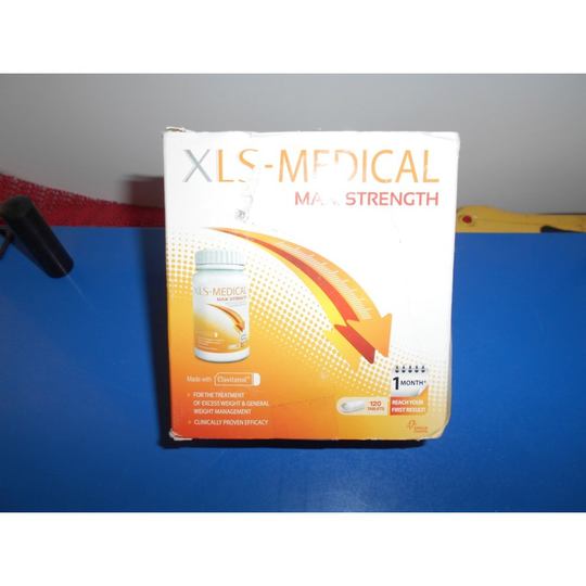 XLS Medical Max Strength Diet Pills for Weight Loss, Pack of 120