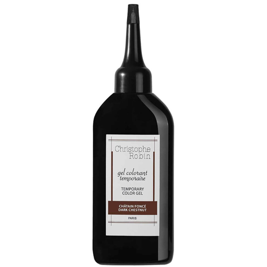 Christophe Robin - Temporary Color Gel Dark Chestnut (100ml)