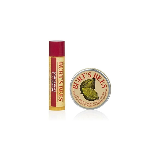 Burt's Bees Moisture Duo 2 Piece Skin Care Moisturising Gift Set Pomegranate