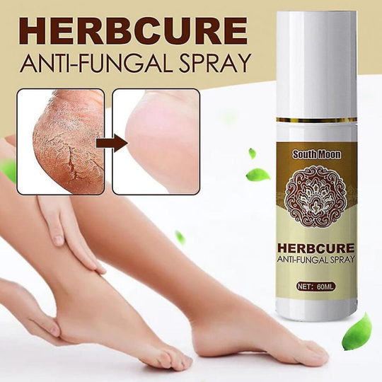 60ml Herbal Fungus Treatment Foot Spray Itch Peeling Calluses Cracked Repair Anti Fungal Spray Foot Care