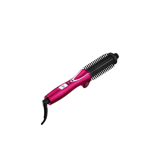 Fusion Hair Styler, YooZoo Heated Round Brush All in One Styling Tool for All Hair Types Giving You Salon Glamour Result at Home (Rose)
