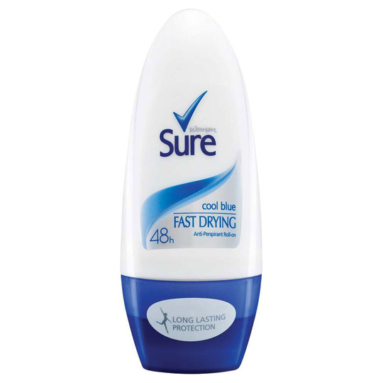 Sure Roll On 50ml Cool Blue [91097]