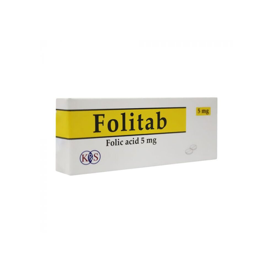Folitab 5 mg Tablet 20's