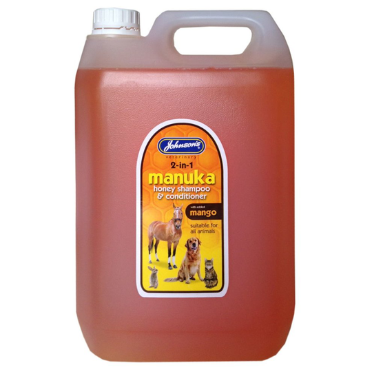 Jvp Dog & Cat Manuka Honey Shampoo & Conditioner 5ltr