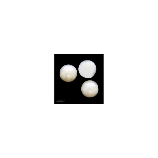 Pearl Round Hotfix - Iron On Rhinstone Diamante Gems Assorted Sizes (D22 5mm - appx 500 a pack - appx 17g)