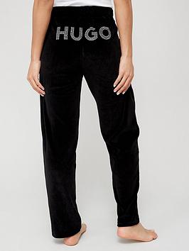 Hugo Velvet Pants - Black