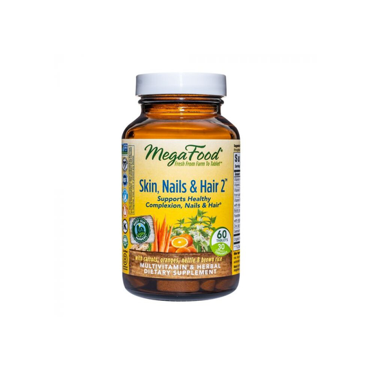 MegaFood Skin Nails & Hair 2 Tablets 60's
