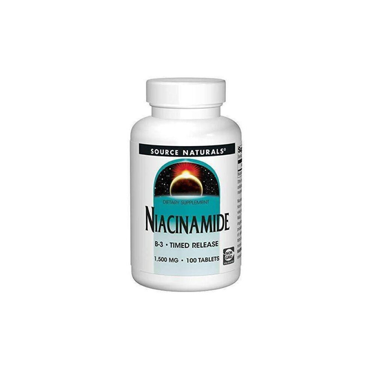 Source Naturals Niacinamide 1500 Mg 100 Tablet