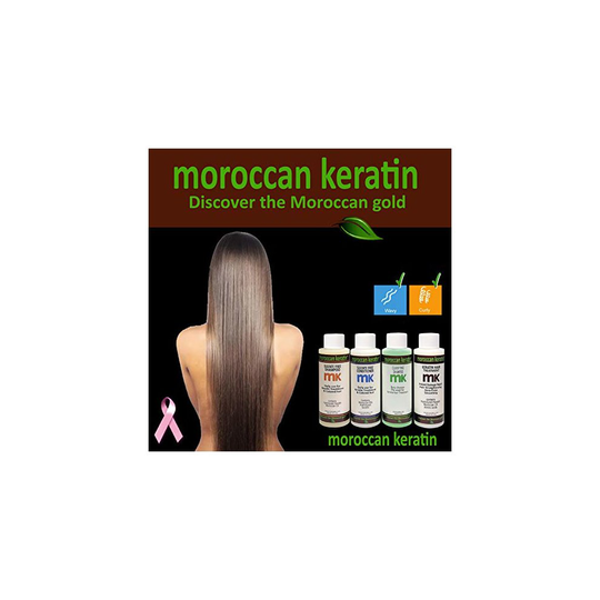 Moroccan Keratin Most Effective Brazilian Keratin Hair Treatment SET 120ML x4 Professional Salon Formula Tratamiento de Keratina Brasilera