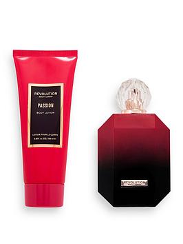 Revolution Beauty London Revolution Passion Edt &Amp; Body Lotion Gift Set