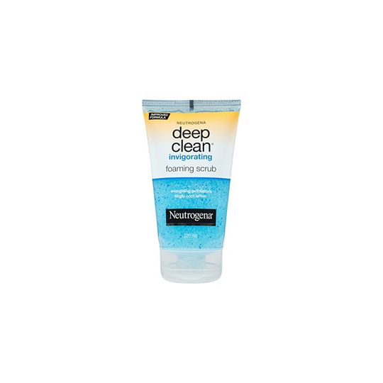 Neutrogena Deep Clean Invigorating Foaming Face Scrub, 4.2 Fl. Oz.